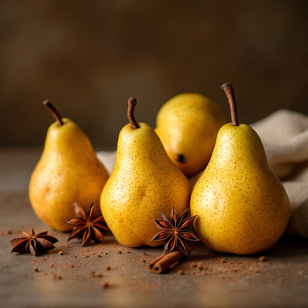 Spiced Golden Pear